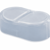 DIXSEN CAPUCH.TRANSP P/PULS.22mm DOBLE OVALADO DIXC-LAY5-PE22B